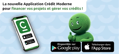 La nouvelle Application Crédit moderne pour financer vos projets et gérer vos crédits !